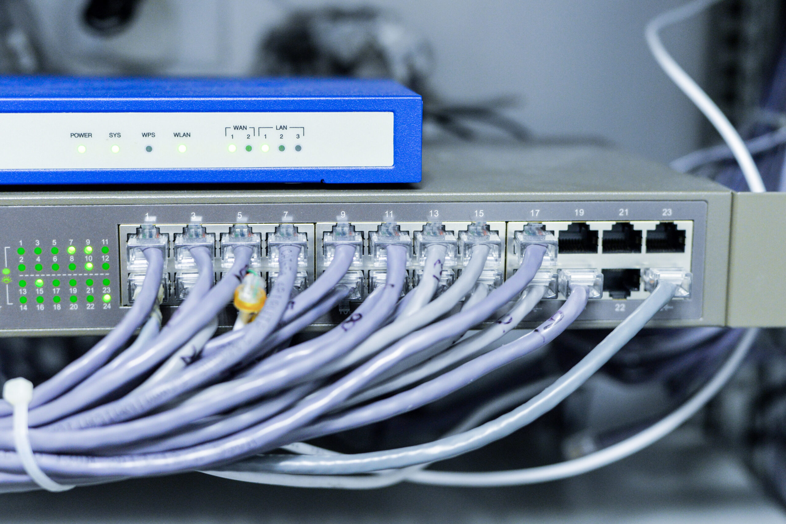 switch and router redes